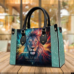 PREAUREUM "{split_values}" Personalized {collection_title} Leather Handbag
