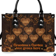 Personalized Bird Flower personalized family garden Handbag