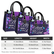 Personalized Blessed Trust Butterflies Handbag