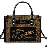 Personalized Christian Leather Handbag – Custom Purse Faith Gift for Mom, Grandma, Women Birthday or Christmas