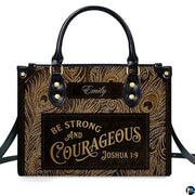 Personalized Christian Leather Handbag – Custom Purse Faith Gift for Mom, Grandma, Women Birthday or Christmas