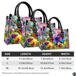Personalized Butterfly Leather Handbag – Gothic Moon Bag with Adjustable Strap and Matching Witchcore Purse for Women