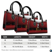 Personalized 3D Inflated Santa's Suit Handbag for Christmas Gift