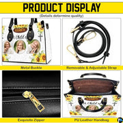 Personalized Sunflower Christian Woman Handbag for Christian Gift