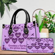Personalized Bird Flower personalized family garden Handbag