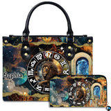 Celestial Lion Satchel Handbag