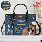 Personalized Christian Personalized Photo Tote Bag, Gift for Mom