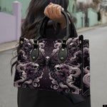 PREAUREUM "{split_values}" Personalized {collection_title} Leather Handbag