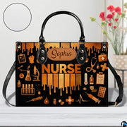 Personalized Nurse Medical Theme Handbag for Nursing Stude - Design 01