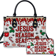 Personalized Jesus Is The Reason Handbag, Removable Strap