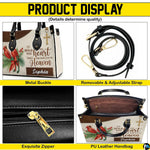 Detailed view presenting golden metallic clasps, secure attachments, and sliding fasteners.