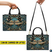 Carrying options demonstration illustrating handheld lift and shoulder strap wearing styles