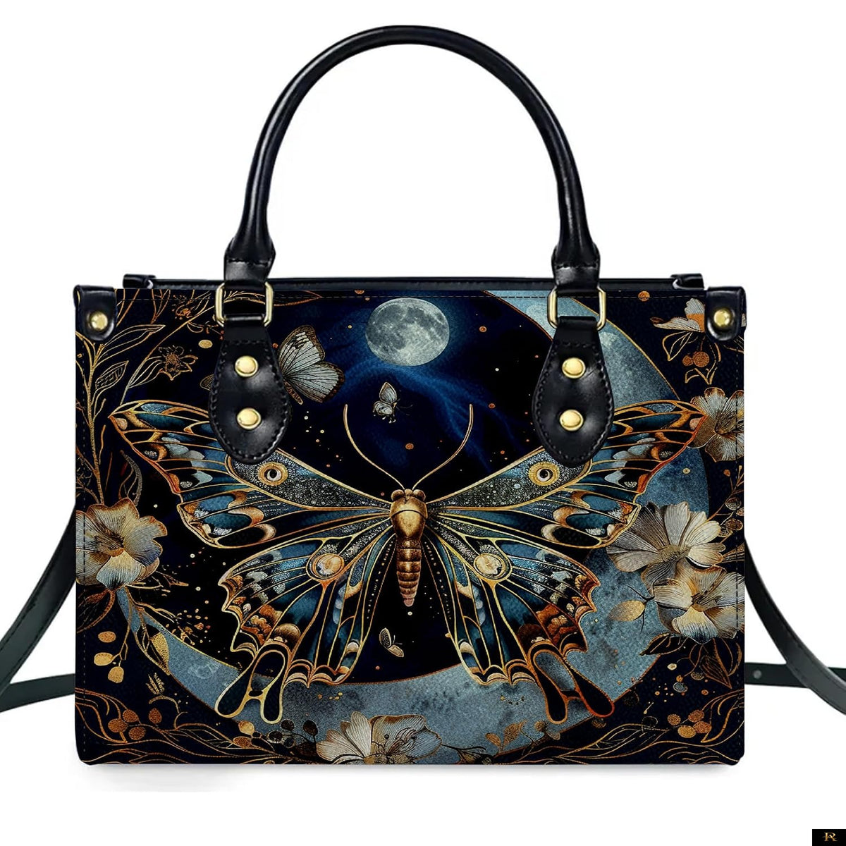 PREAUREUM "{split_values}" Personalized {collection_title} Leather Handbag
