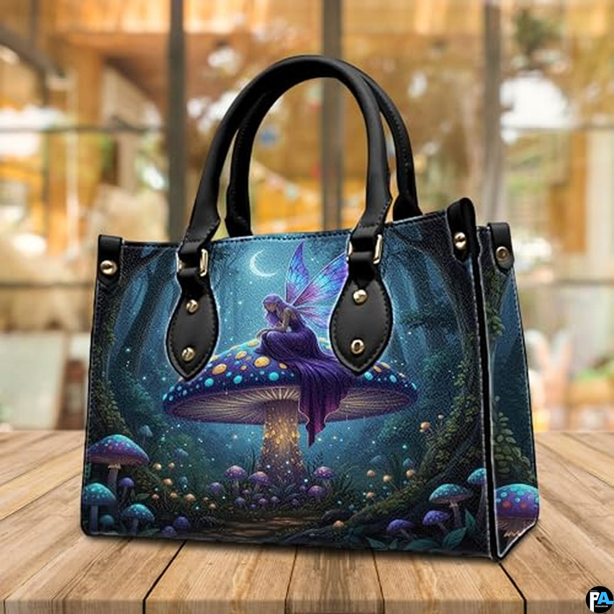 Personalized Dragon Leather Handbag, Fantasy Gothic Purse for Women, Mythical Shoulder Bag Gift for Dragon Lovers