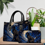Black Cat Leather Bag – Vintage Cat Art Handbag, Stylish Animal-Themed Purse, Unique Gift for Cat Lovers