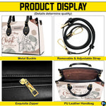 Four-panel showcase illustrating design details, hardware, and interior layout.