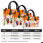 PREAUREUM "{split_values}" Personalized {collection_title} Leather Handbag