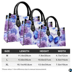Personalized Butterfly Leather Handbag – Gothic Moon Bag with Adjustable Strap and Matching Witchcore Purse for Women