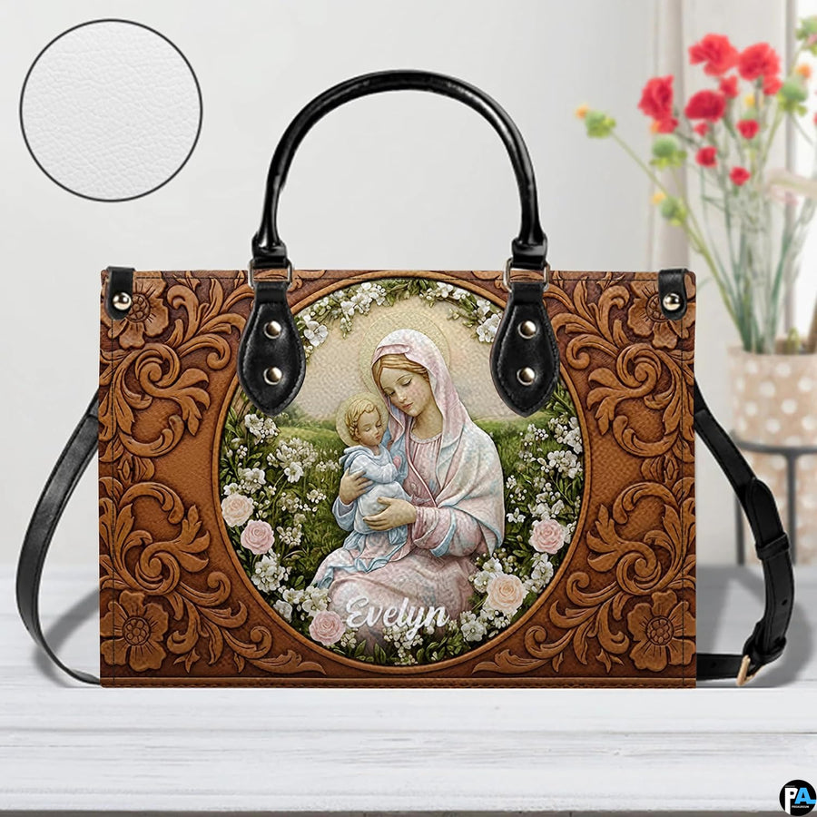 Size reference chart showing medium, large, and extra-large handbag dimensions