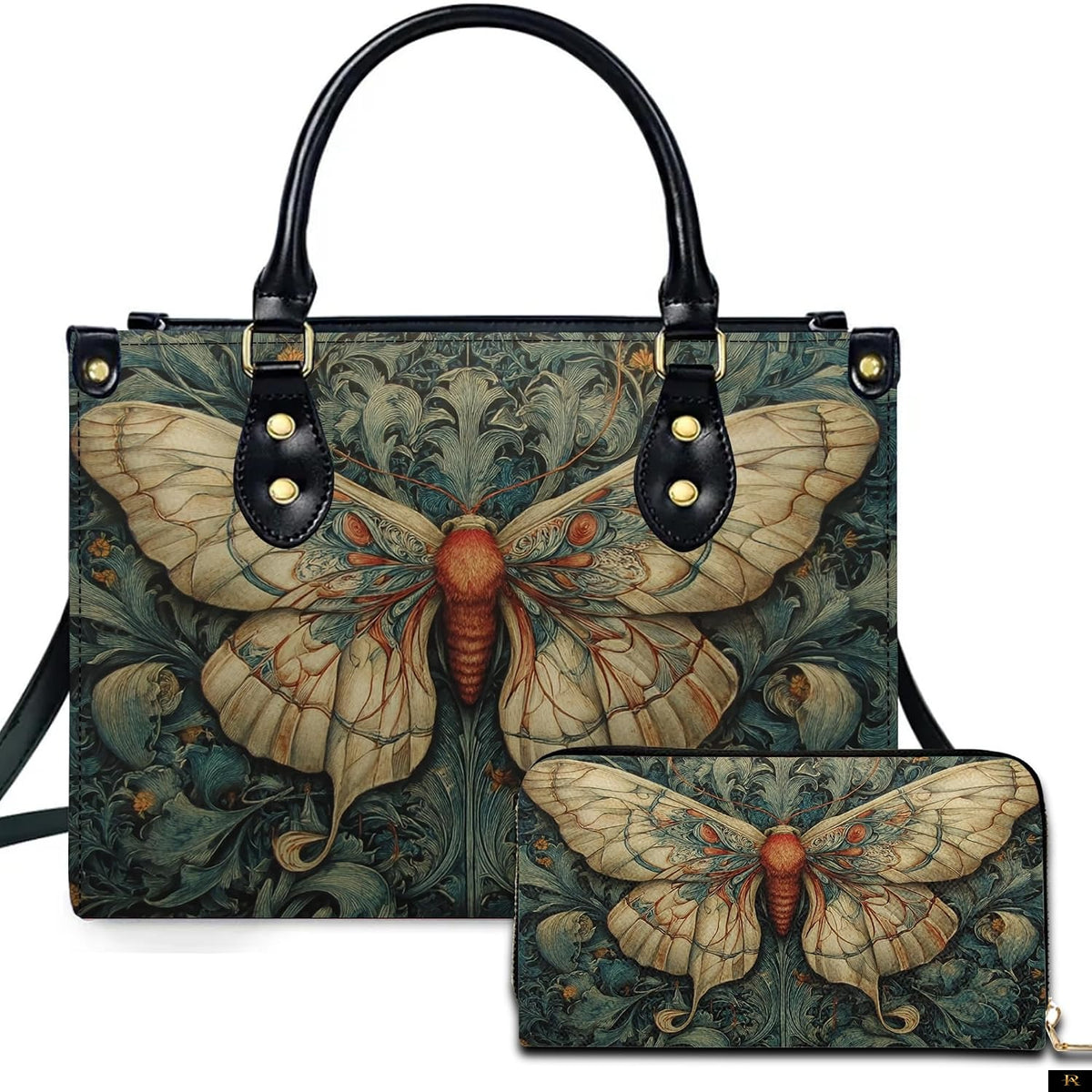 PREAUREUM "{split_values}" Personalized {collection_title} Leather Handbag