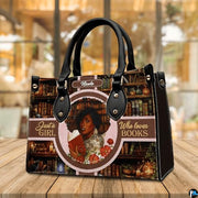 Personalized Leather Handbag for Black Women, Custom African Purse Bag Set, Birthday Meaningful Gifts for Mom, Friend
