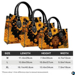 Personalized Black Women Leather Bag, Custom Name African Purses and Handbags Gifts for Mom Birthday Christmas Mothers Day