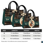 Three sizing profiles shown alongside dimension measurement reference table.