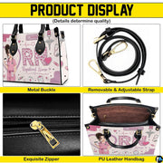 Flat lay arrangement presenting pink registered nurse rn art alongside matching companion graphic.