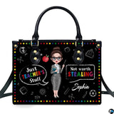 Chalkboard Teacher Humor Shoulder Handbag