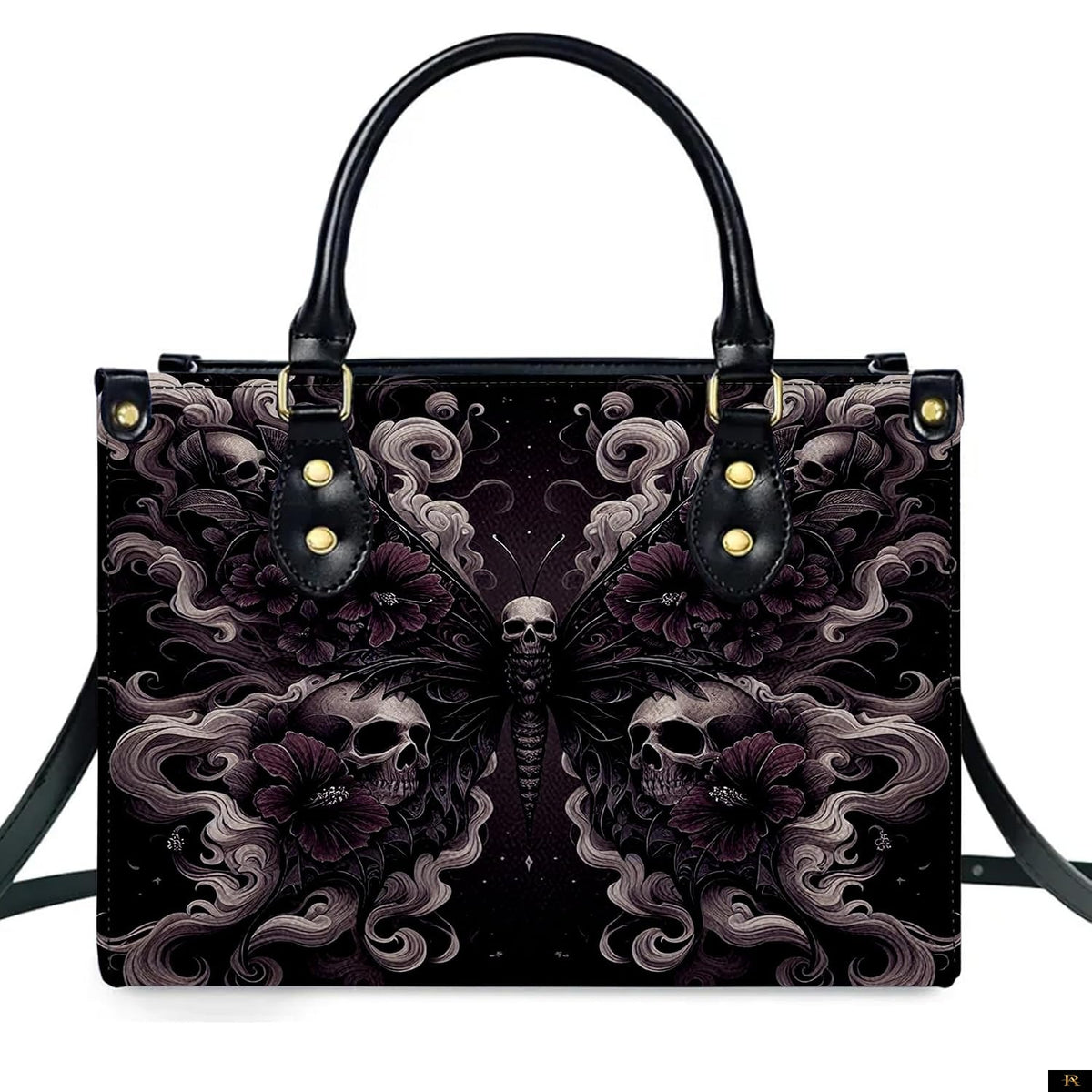 PREAUREUM "{split_values}" Personalized {collection_title} Leather Handbag