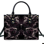 PREAUREUM "{split_values}" Personalized {collection_title} Leather Handbag
