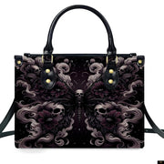 PREAUREUM "{split_values}" Personalized {collection_title} Leather Handbag