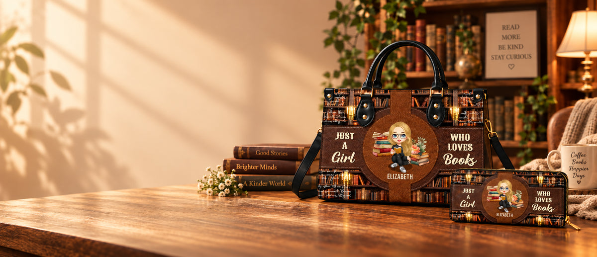 Book Lover Leather Handbags