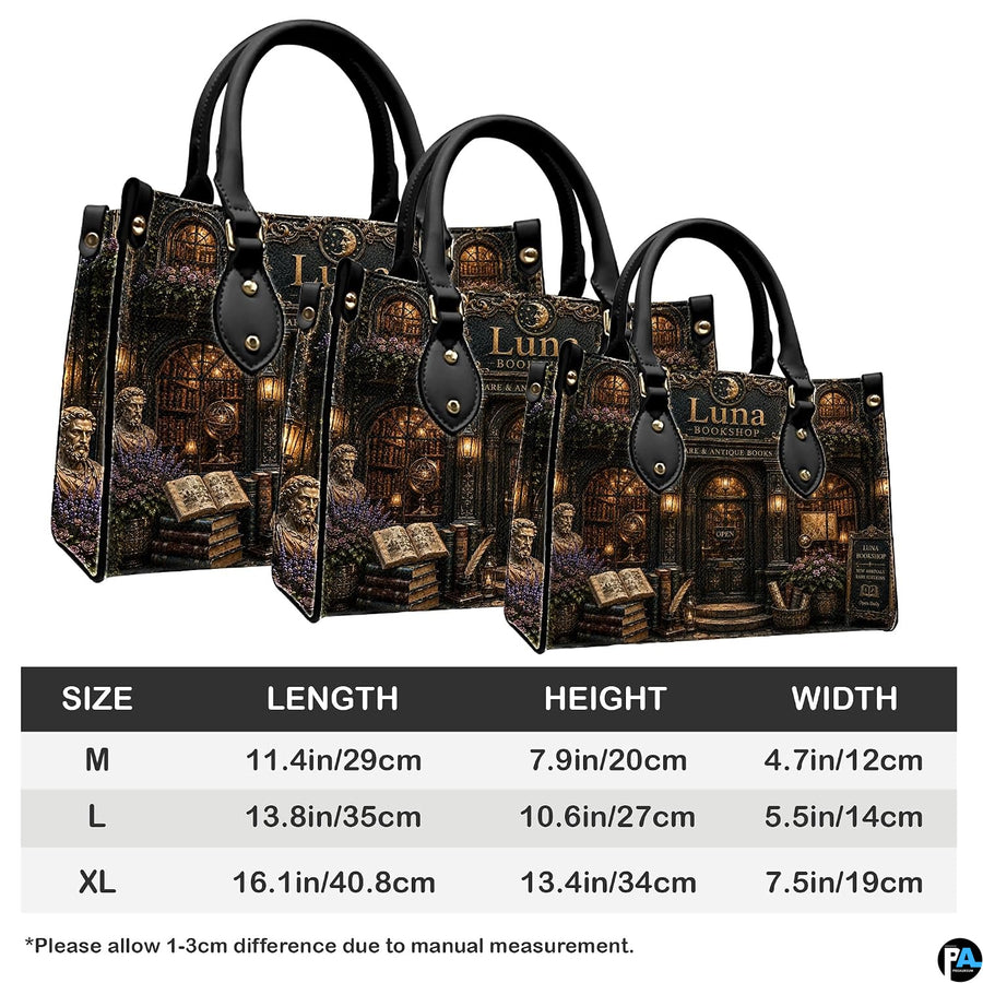 Proportional scale chart demonstrating medium, large, and extra-large silhouettes for the accessory.