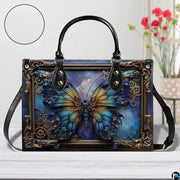 Personalized Steampunk Butterfly Ornate Frame Handbag