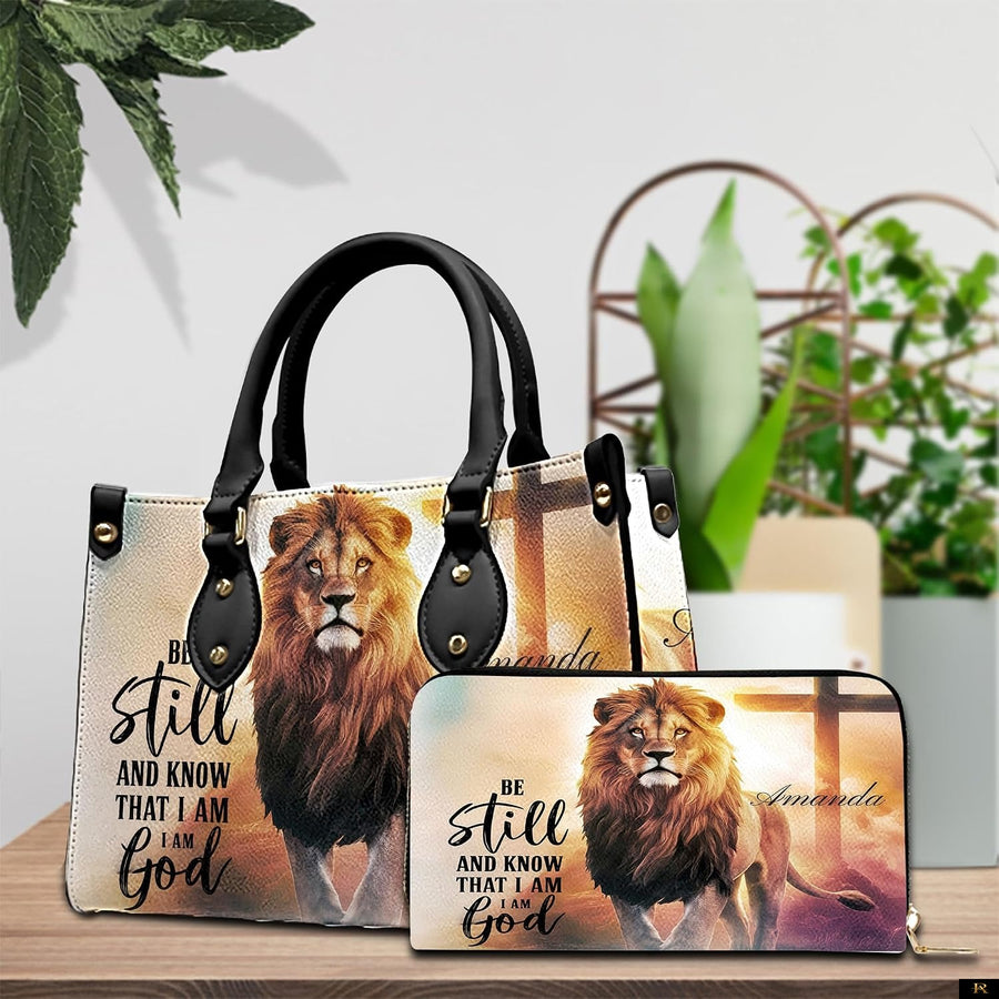 PREAUREUM "{split_values}" Personalized {collection_title} Leather Handbag