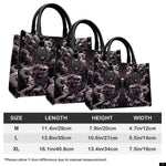 PREAUREUM "{split_values}" Personalized {collection_title} Leather Handbag