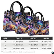 Personalized Dragon Leather Handbag, Fantasy Gothic Purse for Women, Mythical Shoulder Bag Gift for Dragon Lovers