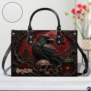 Personalized Bird dark fantasy gothic art Shoulder Bag